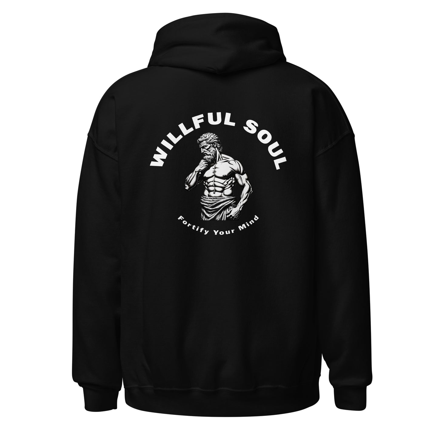 Black Willful Soul Logo Hoodie